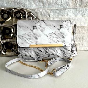 Marble Crossbody purse/clutch
